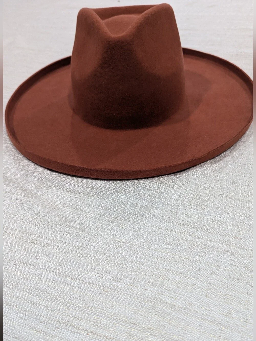 GIGI PIP Black Satin-Lined Wool Hat